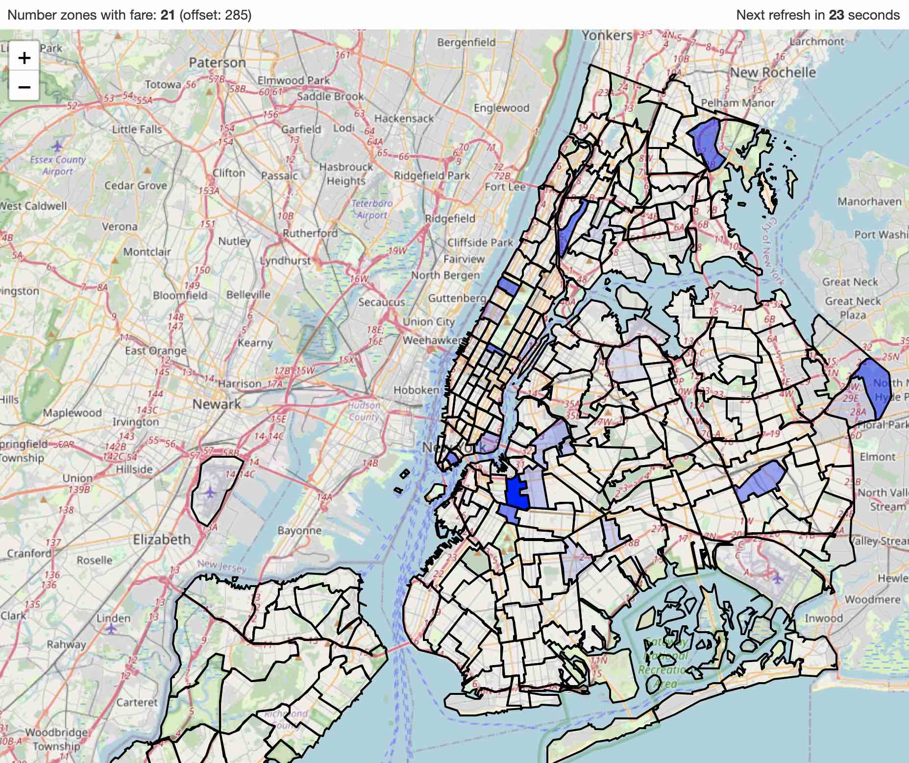 NYC Taxi DataFlow