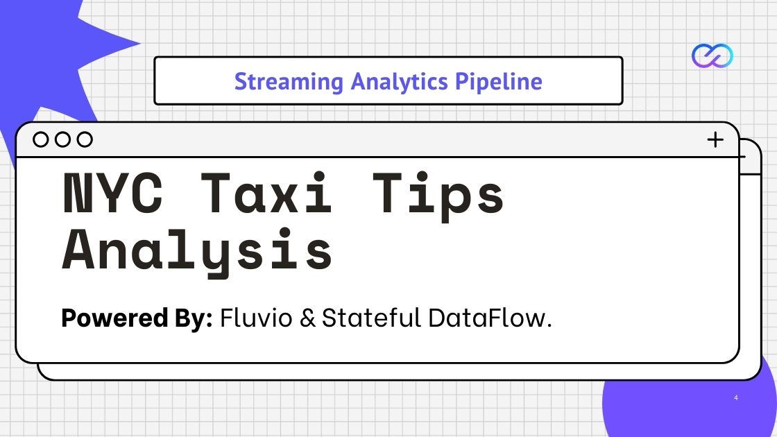 Streaming analytics on NYC Taxi Trips